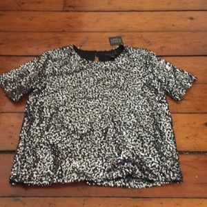 Sequined women’s top